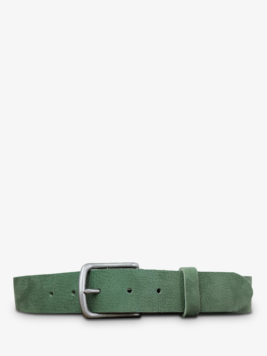 LaCeinture Magnifique Nubuck - 35mm - Vert Amande