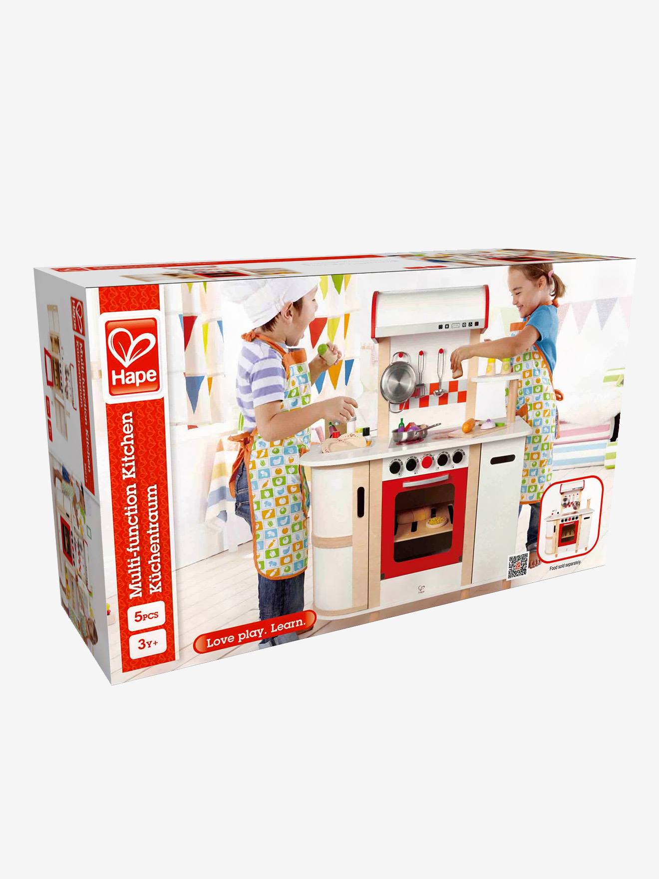 Grande cuisinette en bois HAPE multicolore