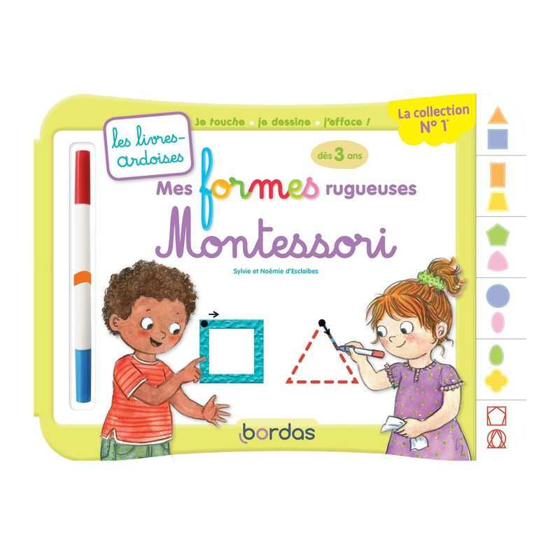 Livre ardoise, Mes formes rugueuses - Bordas