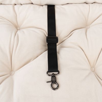Nomad Tales Blush Autositz für Hunde, beige