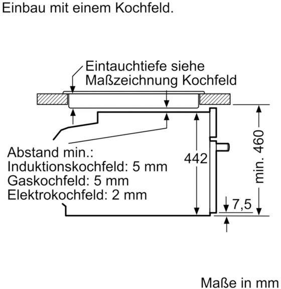 SIEMENS Backofen mit Mikrowelle CM633GBS1