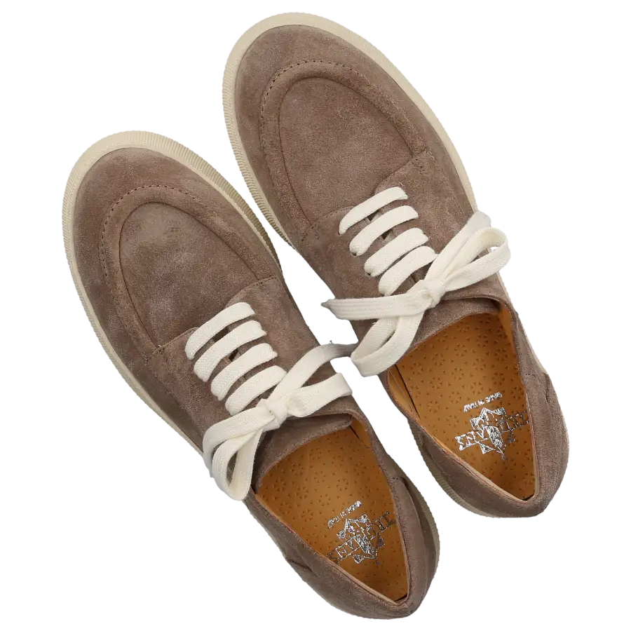 Truman's - Sneaker low 9777 Veloursleder - braun
