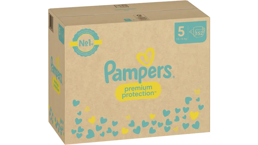 Pampers Premium Gr.5 Junior 11-16kg Monatsbox