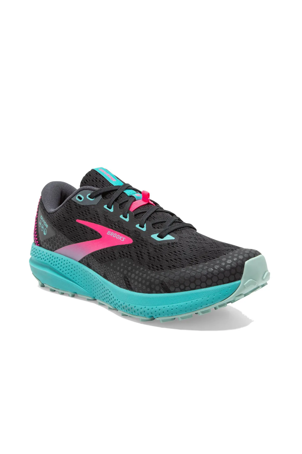 Brooks  Perlmutt/Blau Koralle/Rosa Lauf- und Trainingsschuhe für Damen/Mädchen