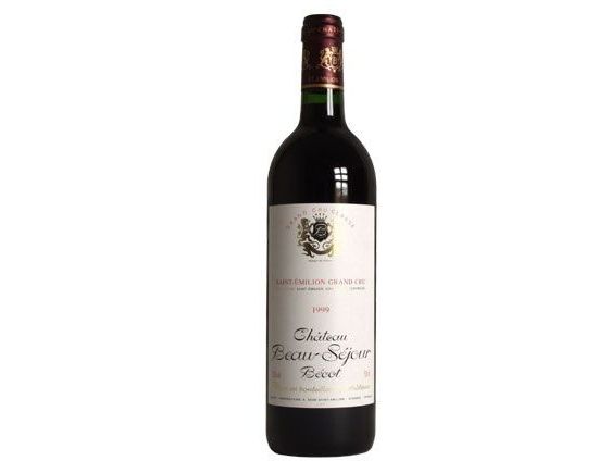 Château Beausejour Becot Rouge 1999, Premier Grand Cru Classé Bordeaux Saint-Emilion Grand Cru