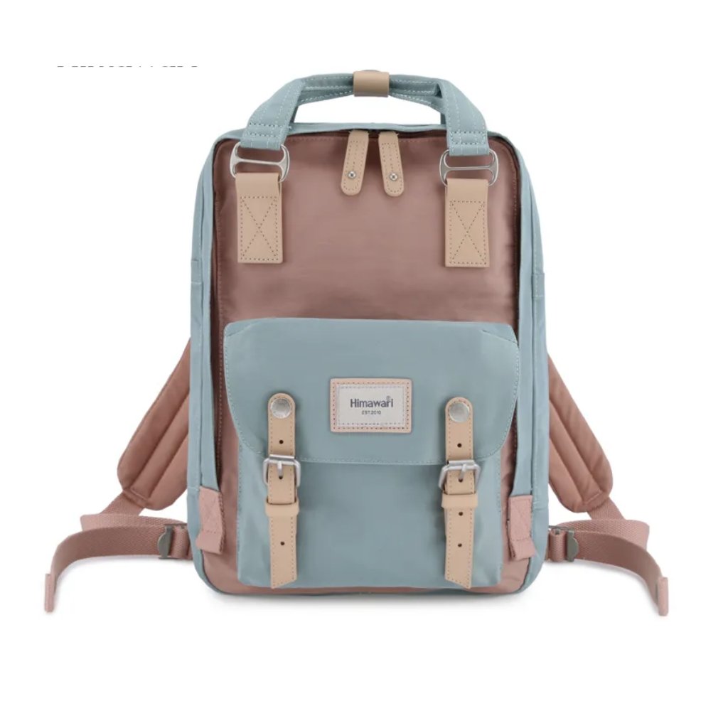 Himawari Stadtrucksack blau-rosa (188L#01)