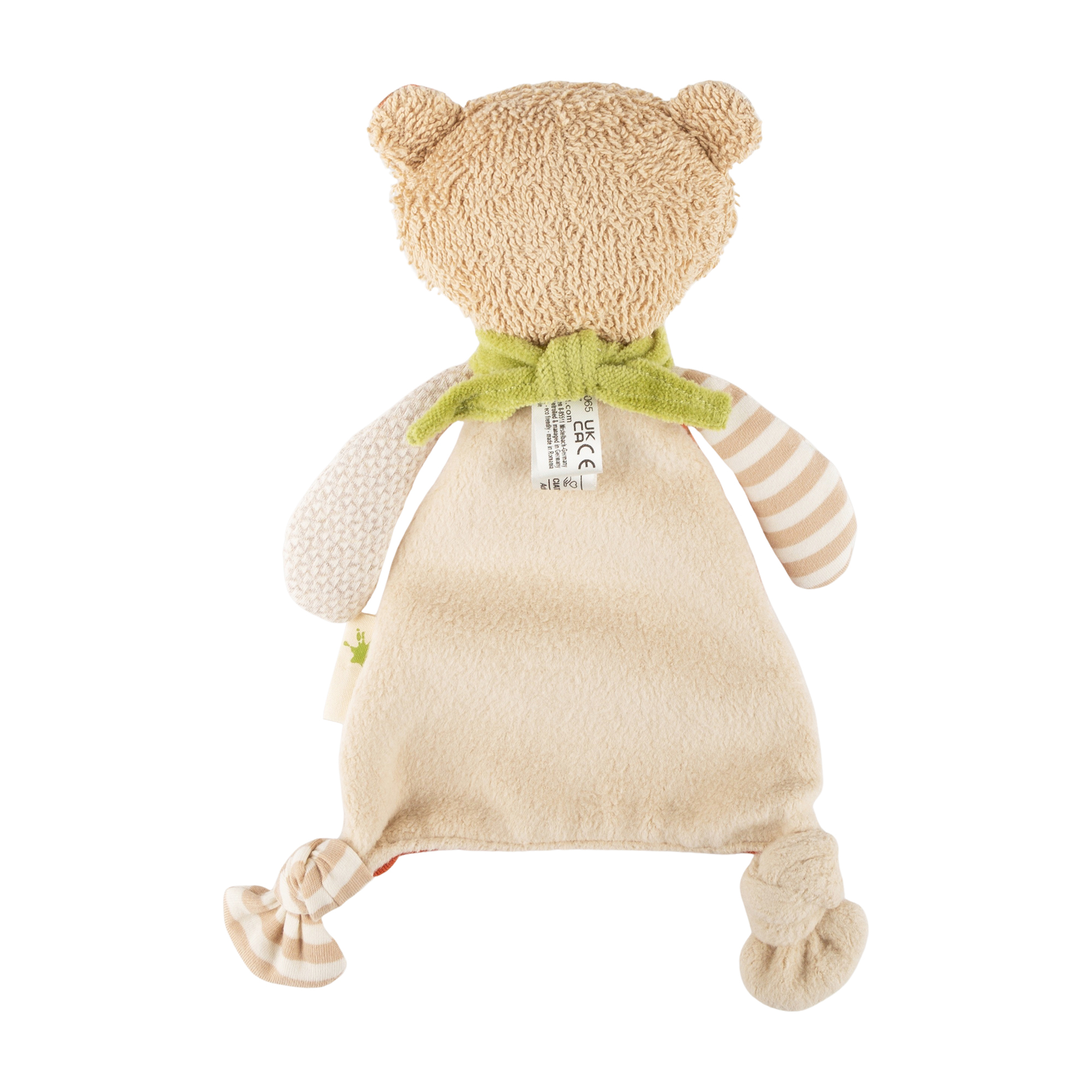 Schnuffeltuch Bär GREEN Organic Collection