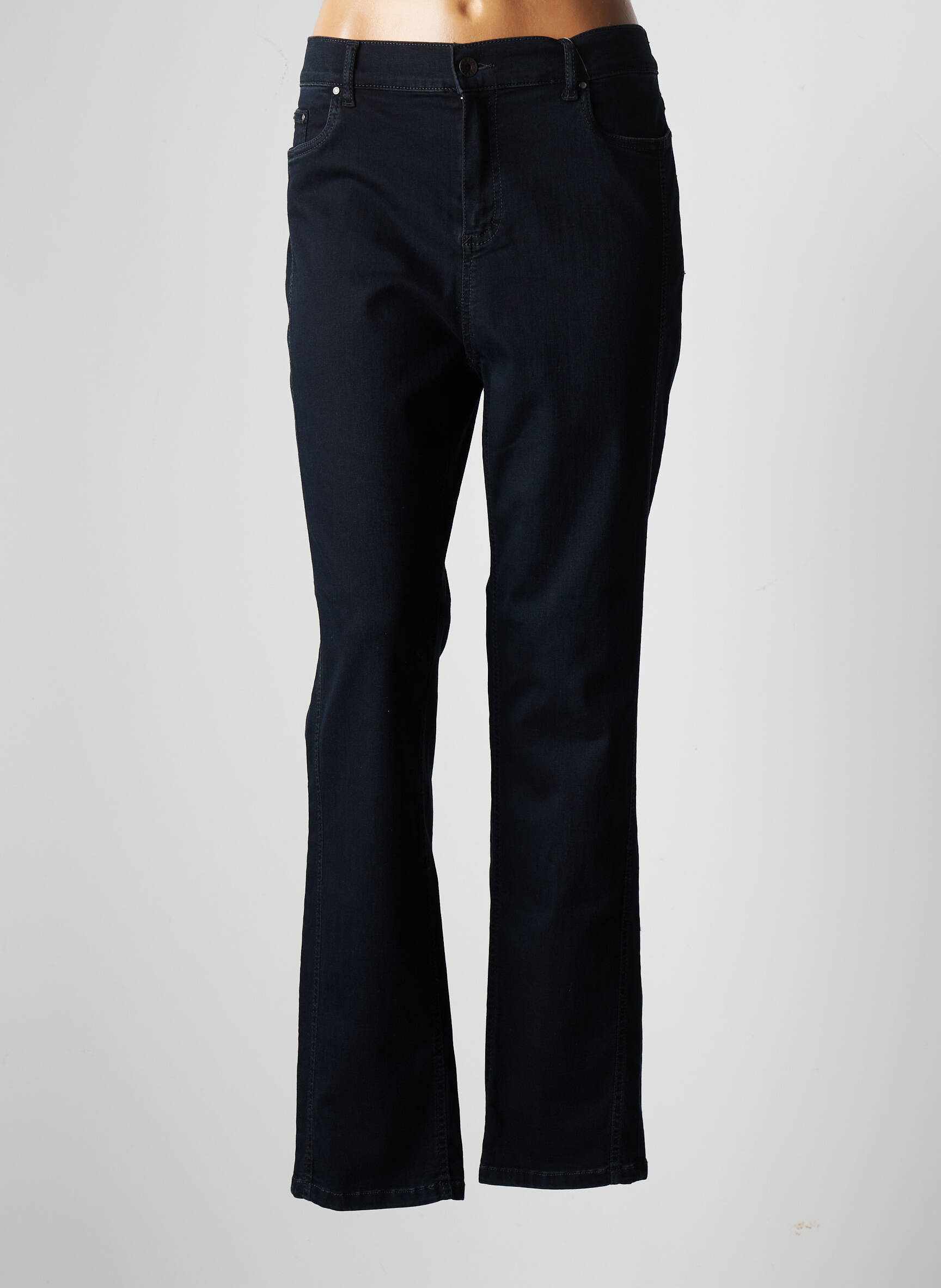 Anna Montana Jeans Coupe Slim Femme couleur bleu