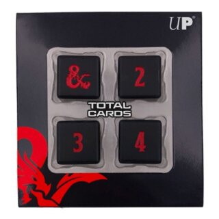 UP - Heavy Metal D6 Dice Set for Dungeons & Dragons (4)