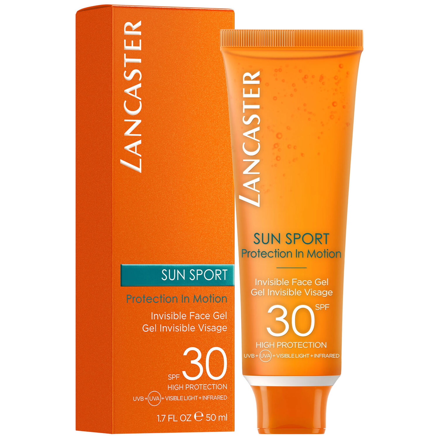 Lancaster Sun Sport Gel Visage Invisible Tube SPF30