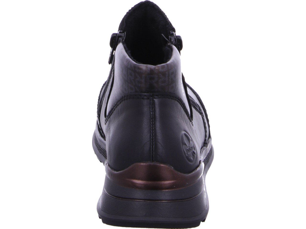 RIEKER Stiefeletten schwarz