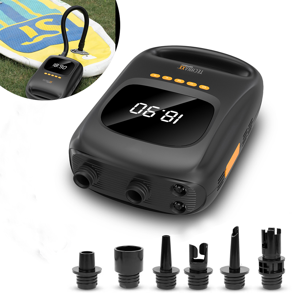 Technaxx SUP-Akku-Luftpumpe mit Powerbank-Funktion TX-266
