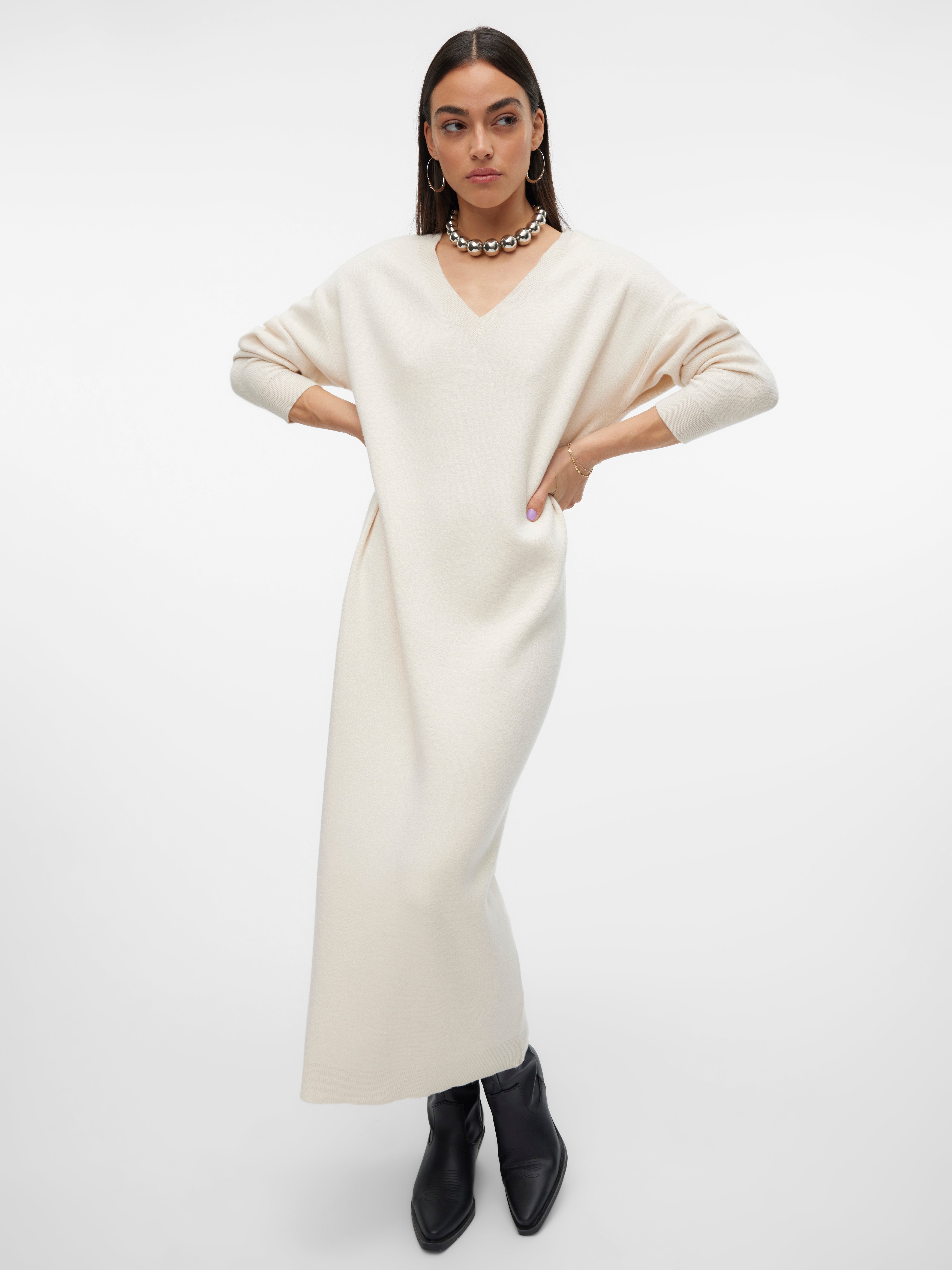 VMGOLD Langes Kleid