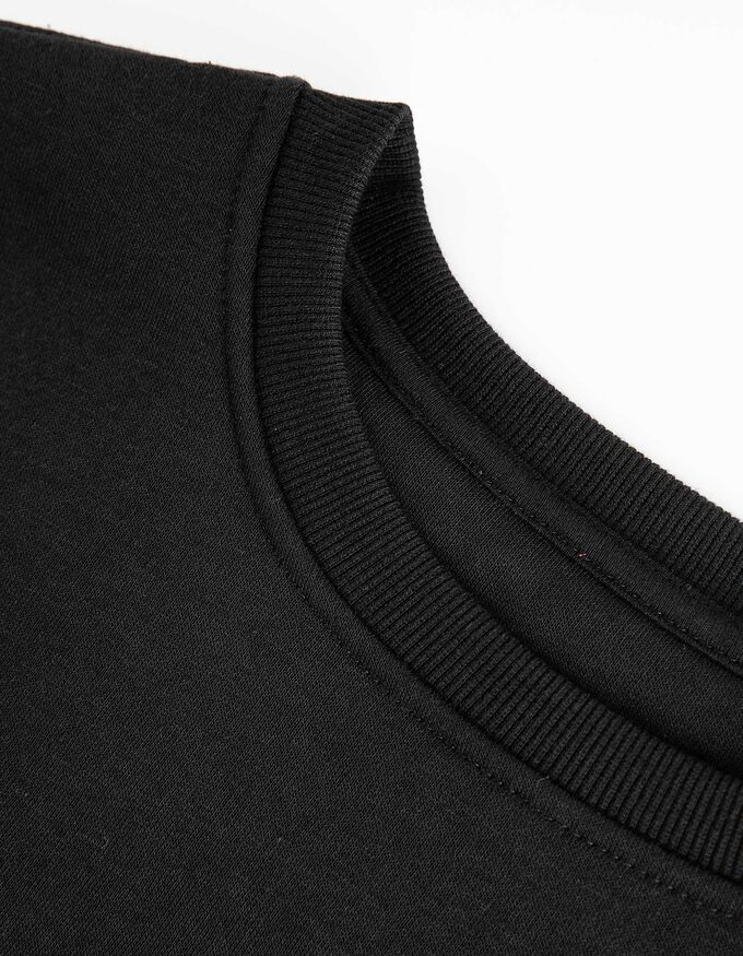 Sweatshirt - Rippbündchen