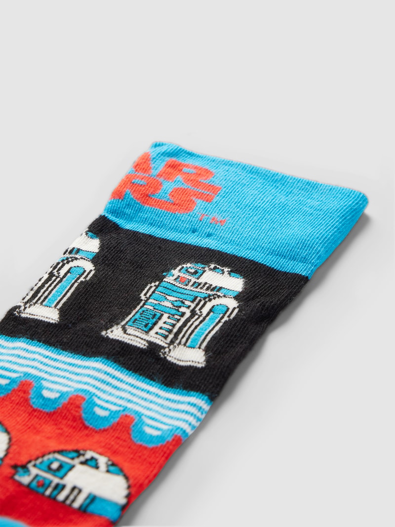 Socken mit Motiv-Print Modell 'Star Wars™ R2-D2' in türkis