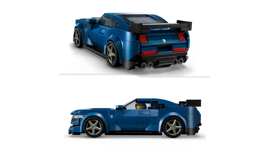 LEGO Speed Champions 76920 Ford Mustang Dark Horse Sportwagen Auto-Spielzeug
