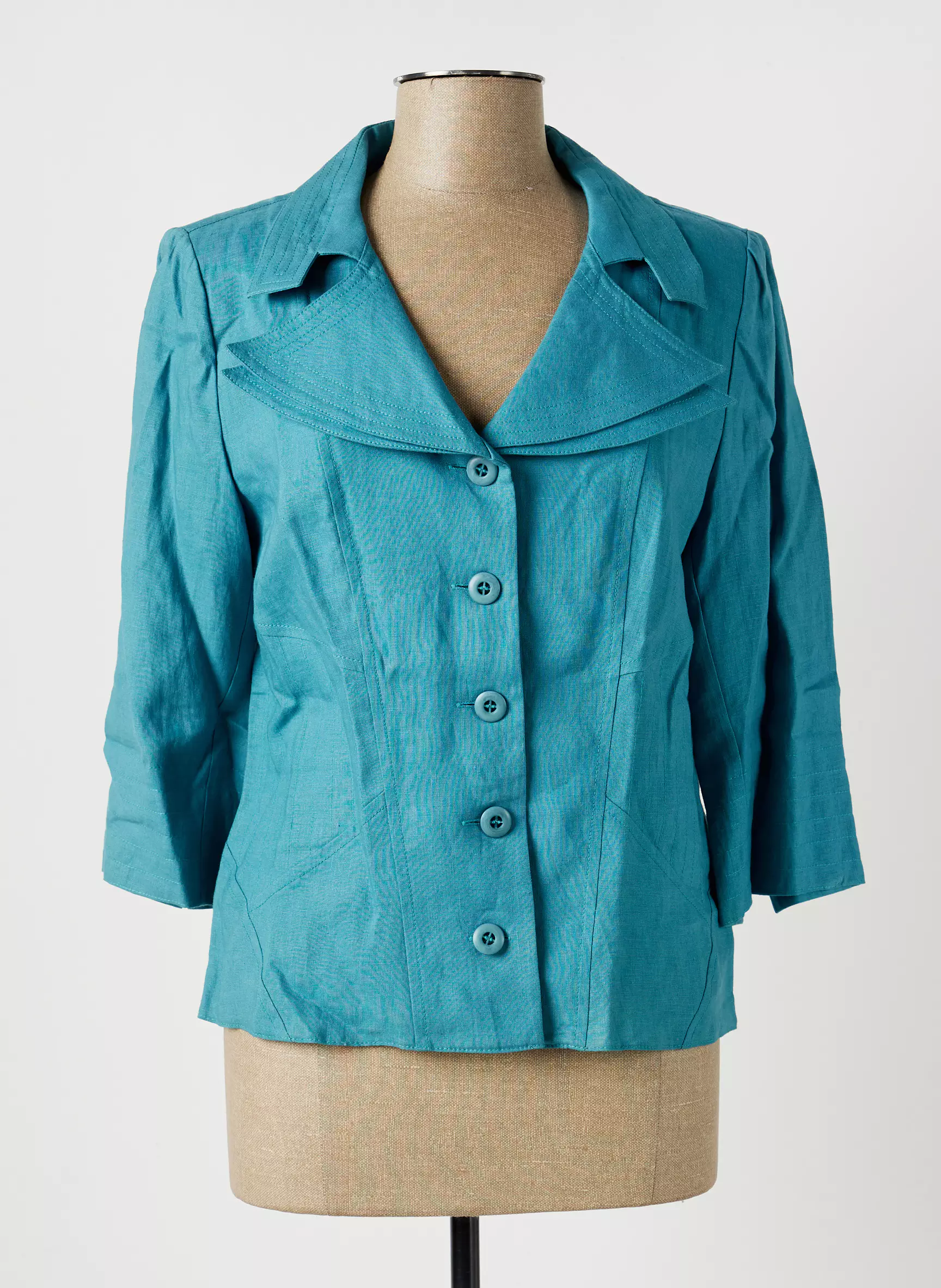 Christine Laure Vestecasual Femme couleur bleu