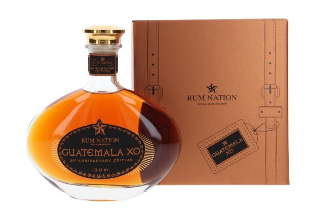 Rum Nation Guatemala Rum XO 20th Anniversary Decanter 0,7 l·40 % vol