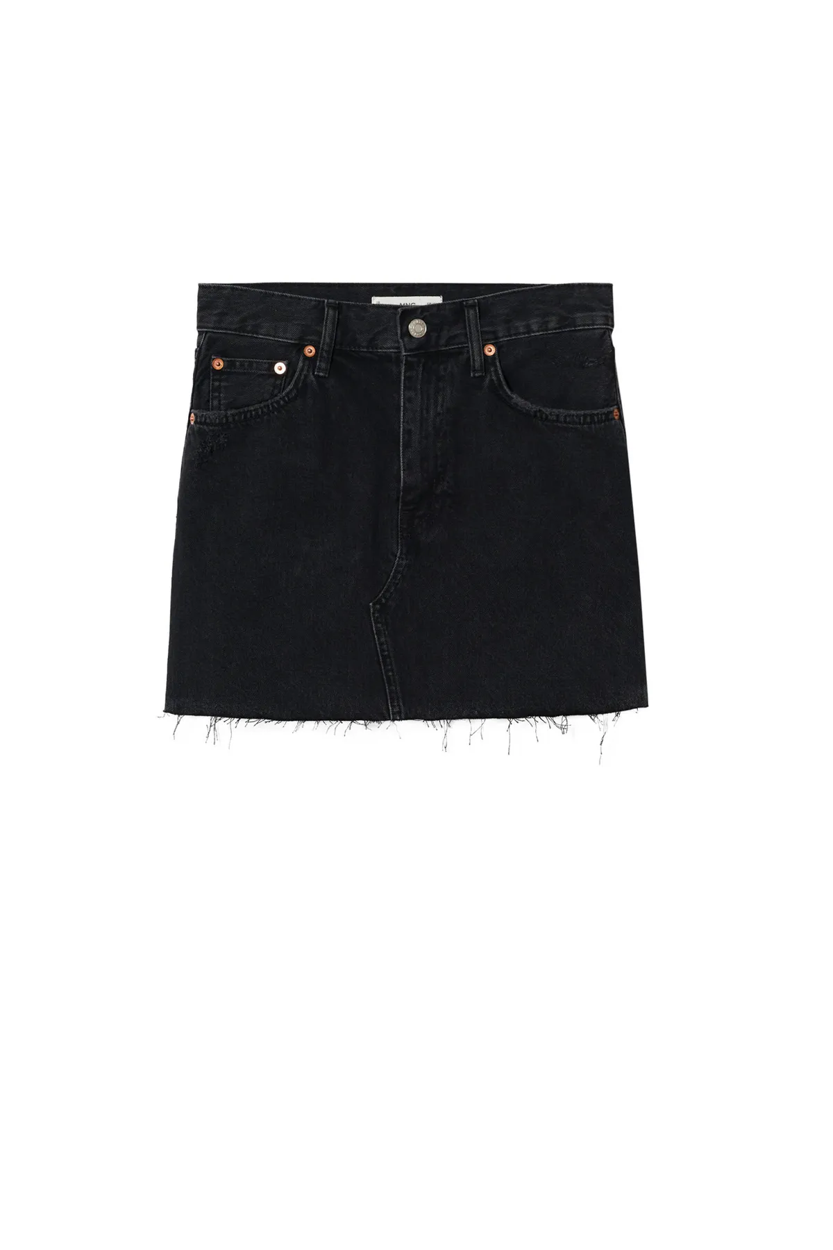 MANGO  27099053 Röcke und Shorts Schwarzer Denim