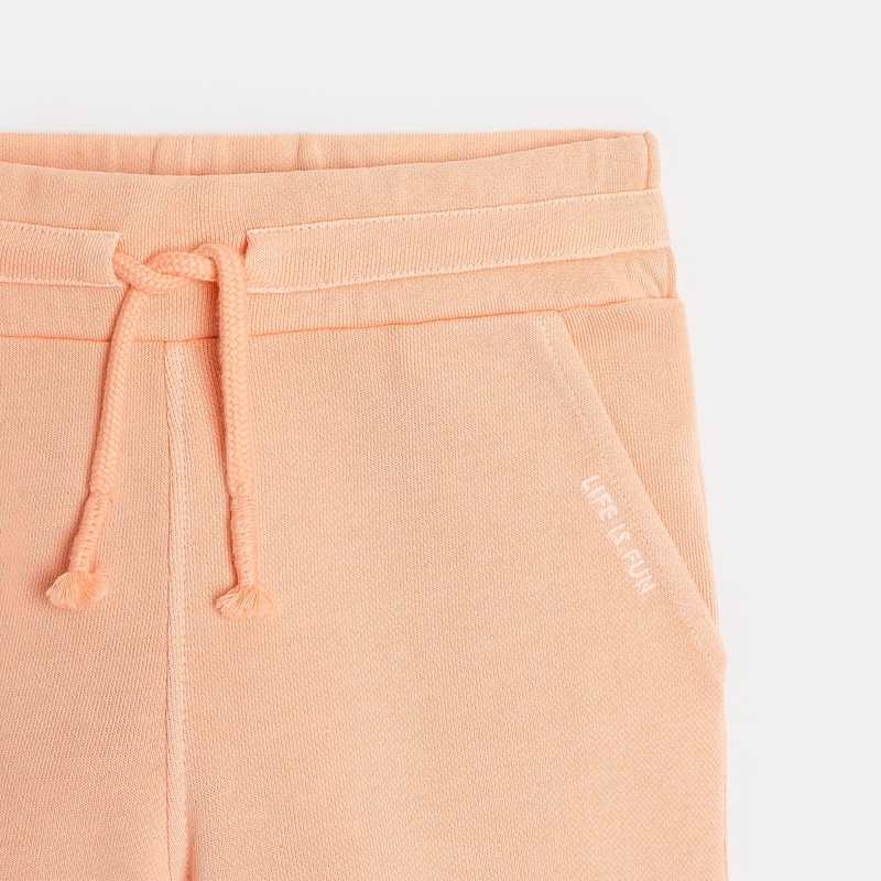 Short pêche pigments naturels rose mixte Confetti