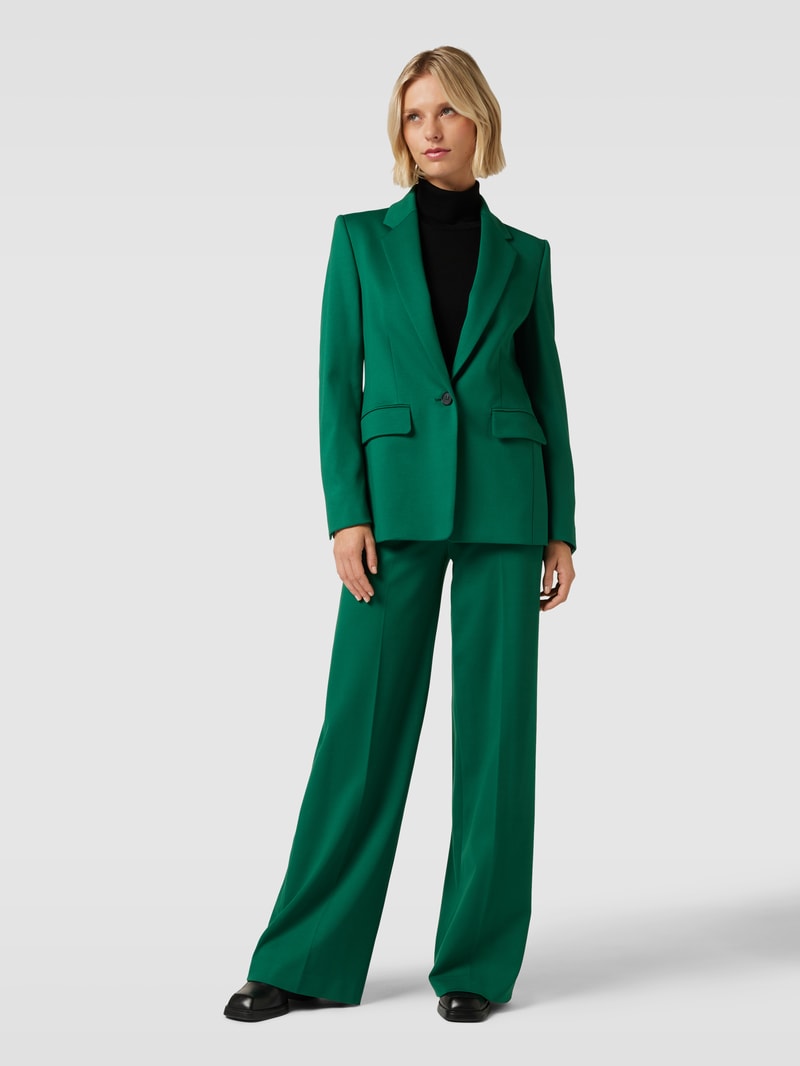 Blazer mit Reverskragen in bottle