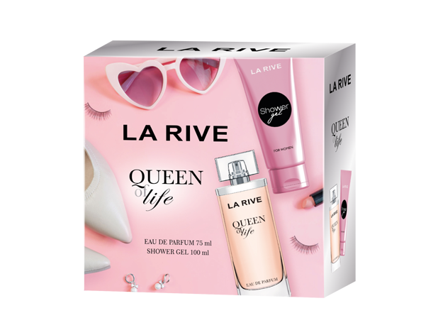 QUEEN OF LIFE  edp 75 ml + gel 100 ml