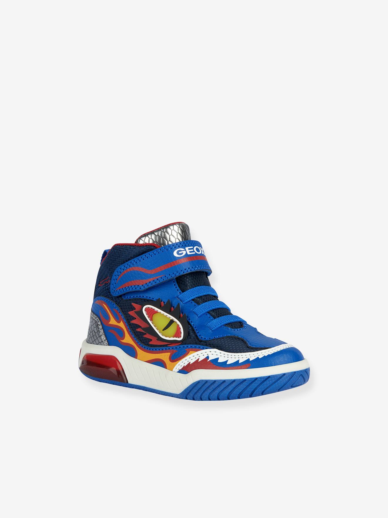 Baskets lumières enfant J Inek Boy GEOX® bleu roi