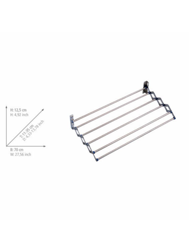 Wenko Teleskop Wand-Wäschetrockner in Silber günstig kaufen onesize