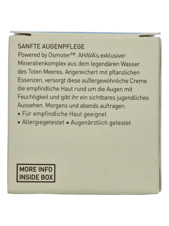 AHAVA Augencreme 