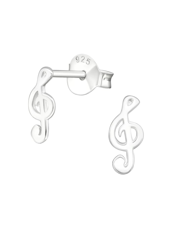 Alexander York Ohrstecker NOTENSCHLÜSSEL in 925 Sterling Silber, 2-tlg. günstig kaufen onesize