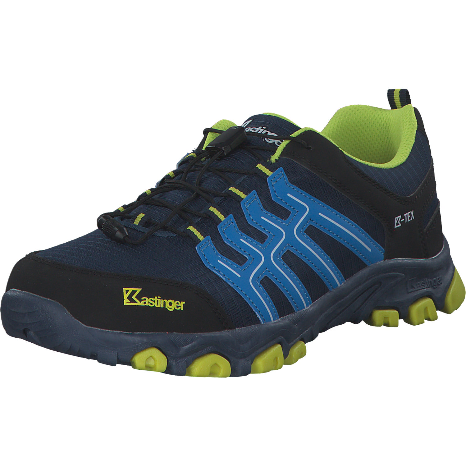 Kastinger Farrer II 22345 M, Trekkingschuhe, Kinder, Schwarz