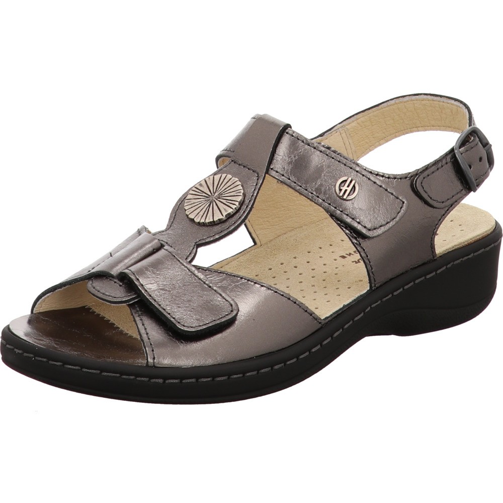 HICKERSBERGER Komfort Sandalen silber