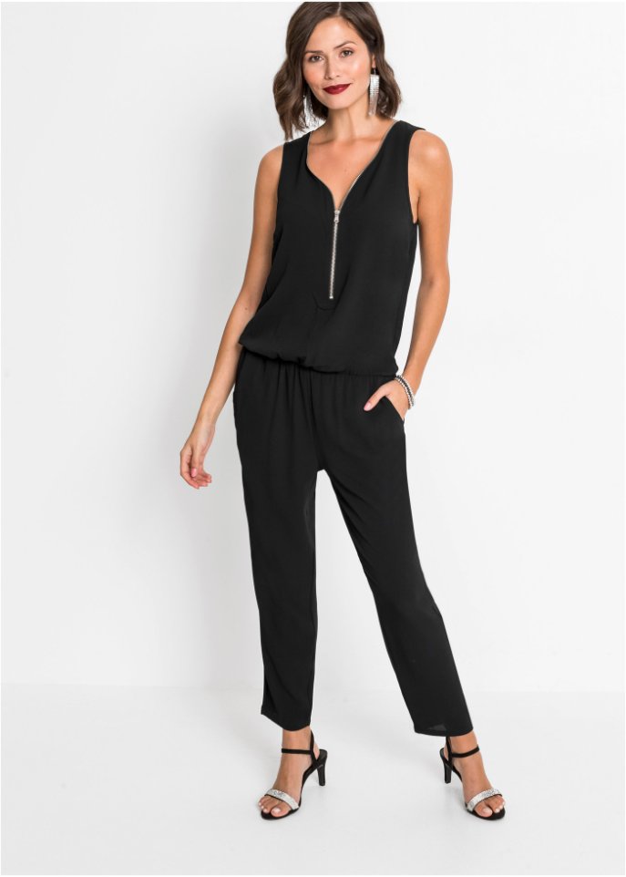 Jumpsuit mit Reißverschluss