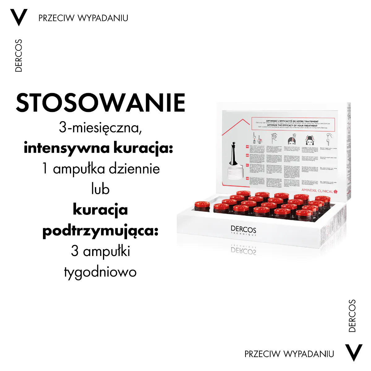 Vichy Dercos Aminexil Clinical tretman za gubitak kose za žene