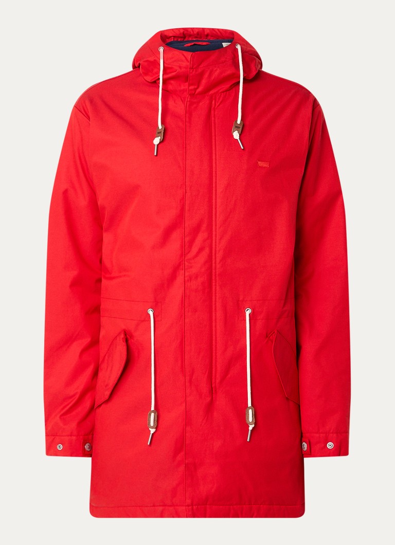 Levi's Harrison polsterēta parka ar kapuci un atlokāmām kabatām