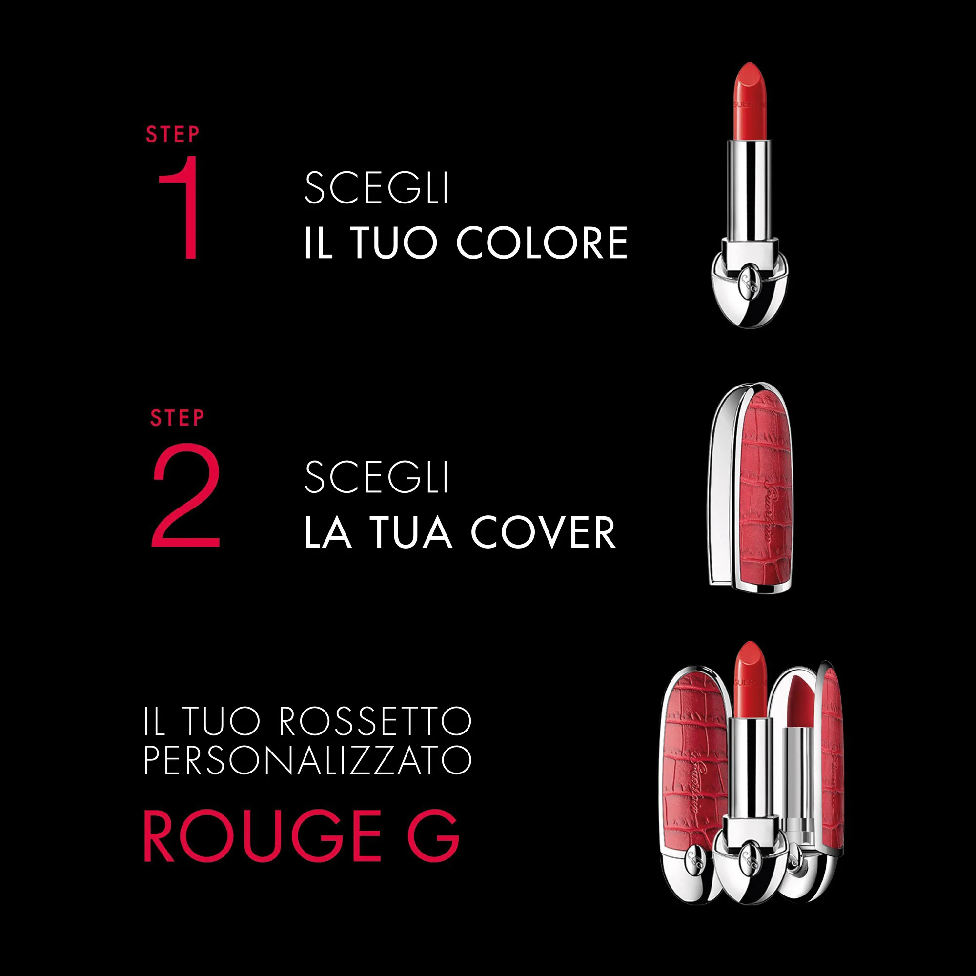 Labbra Rouge G de Guerlain - Le Rouge à Lèvres Personnalisable - Rossetto