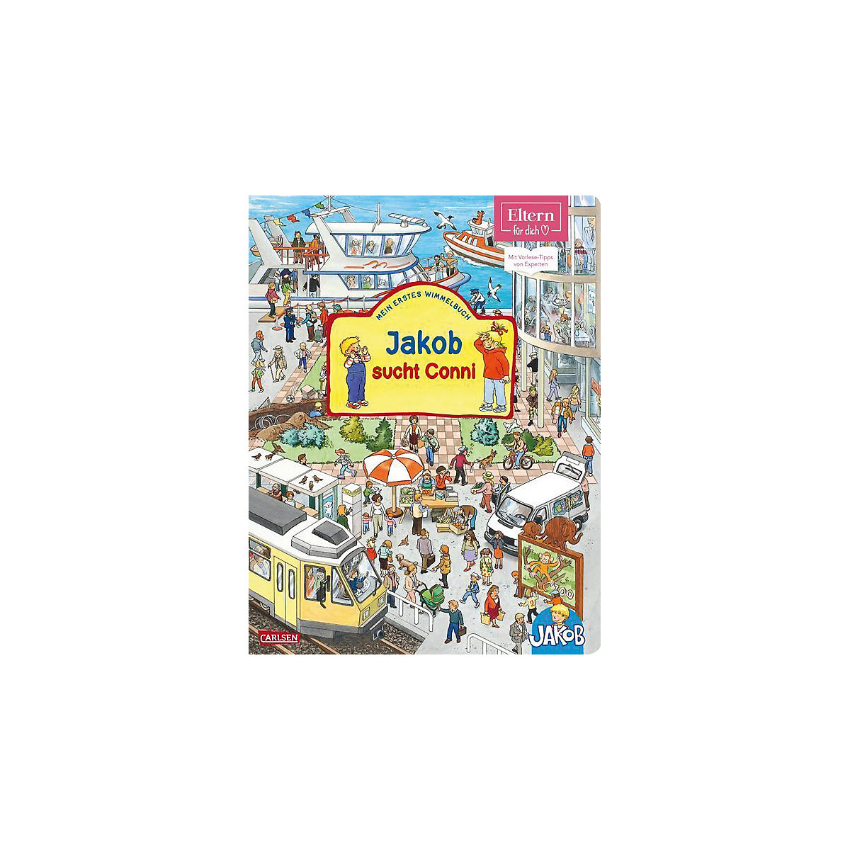 Viele bunte Sachen suchen mit Jakob und Conni: ELTERN-Bücher: Jakob sucht Conni