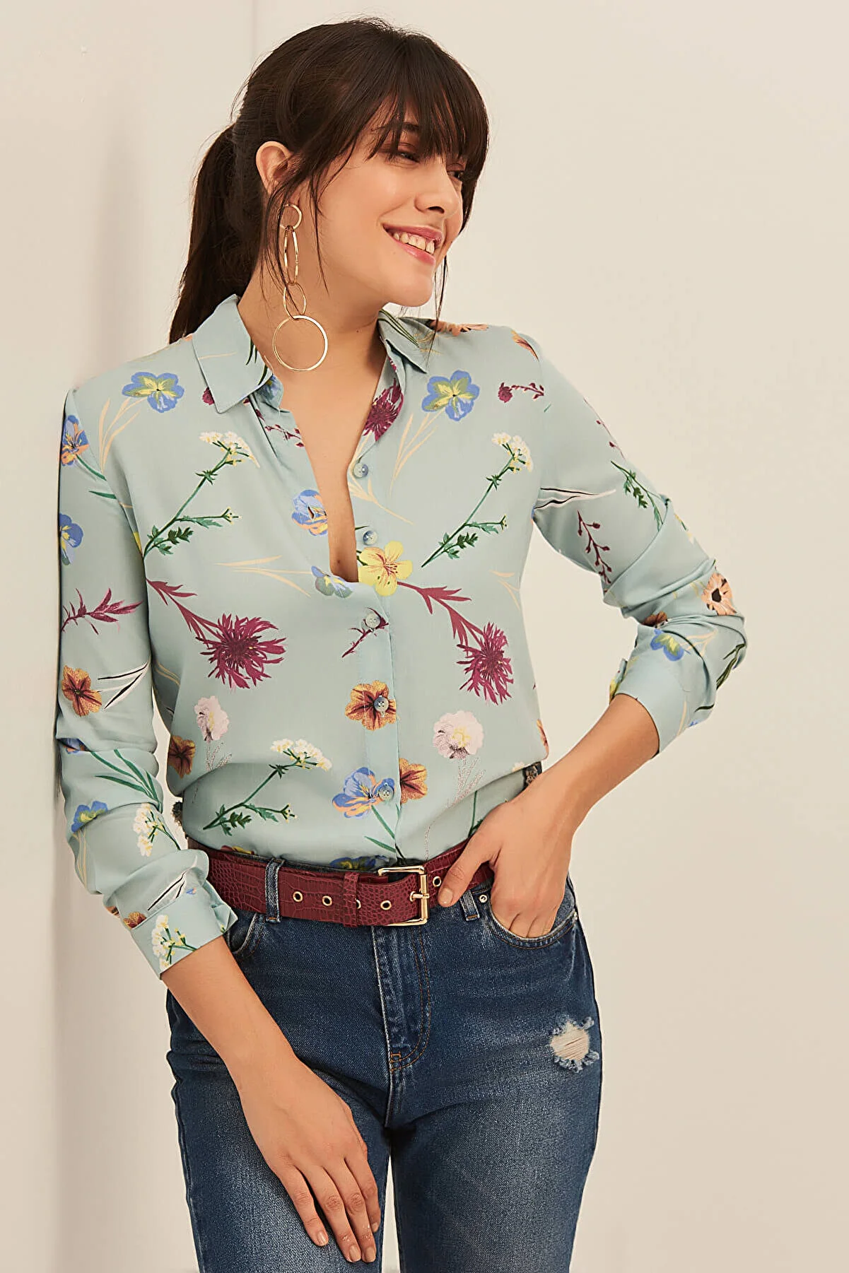 Olalook  Hemd - Mehrfarbig - Regular Fit