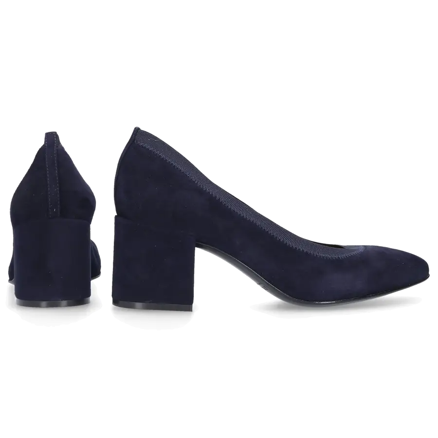 Truman's - Pumps 2333 Veloursleder - blau