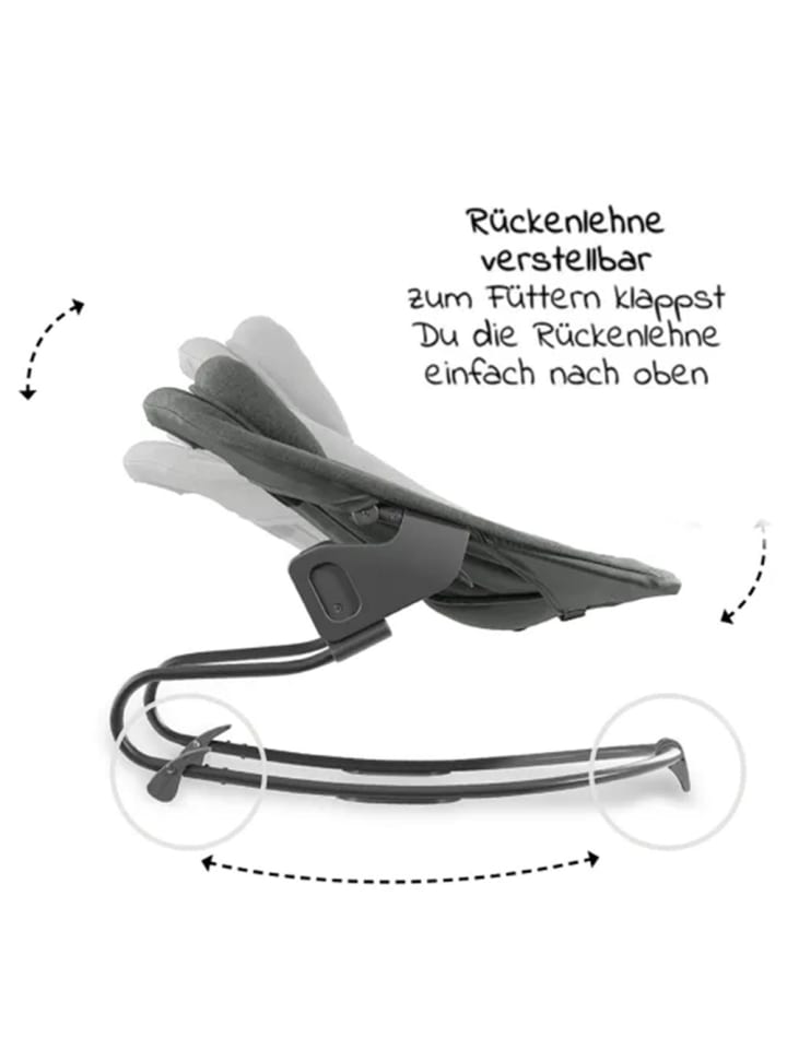 Hauck Alpha Move Natur 5-tlg. Newborn Set - Hochstuhl   2in1 in beige,grau günstig kaufen onesize