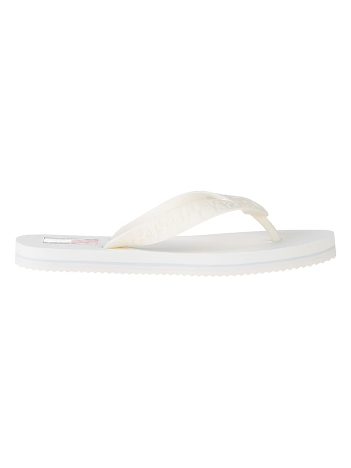 Tommy Hilfiger Shoes Zehentrenner in Creme günstig kaufen 39