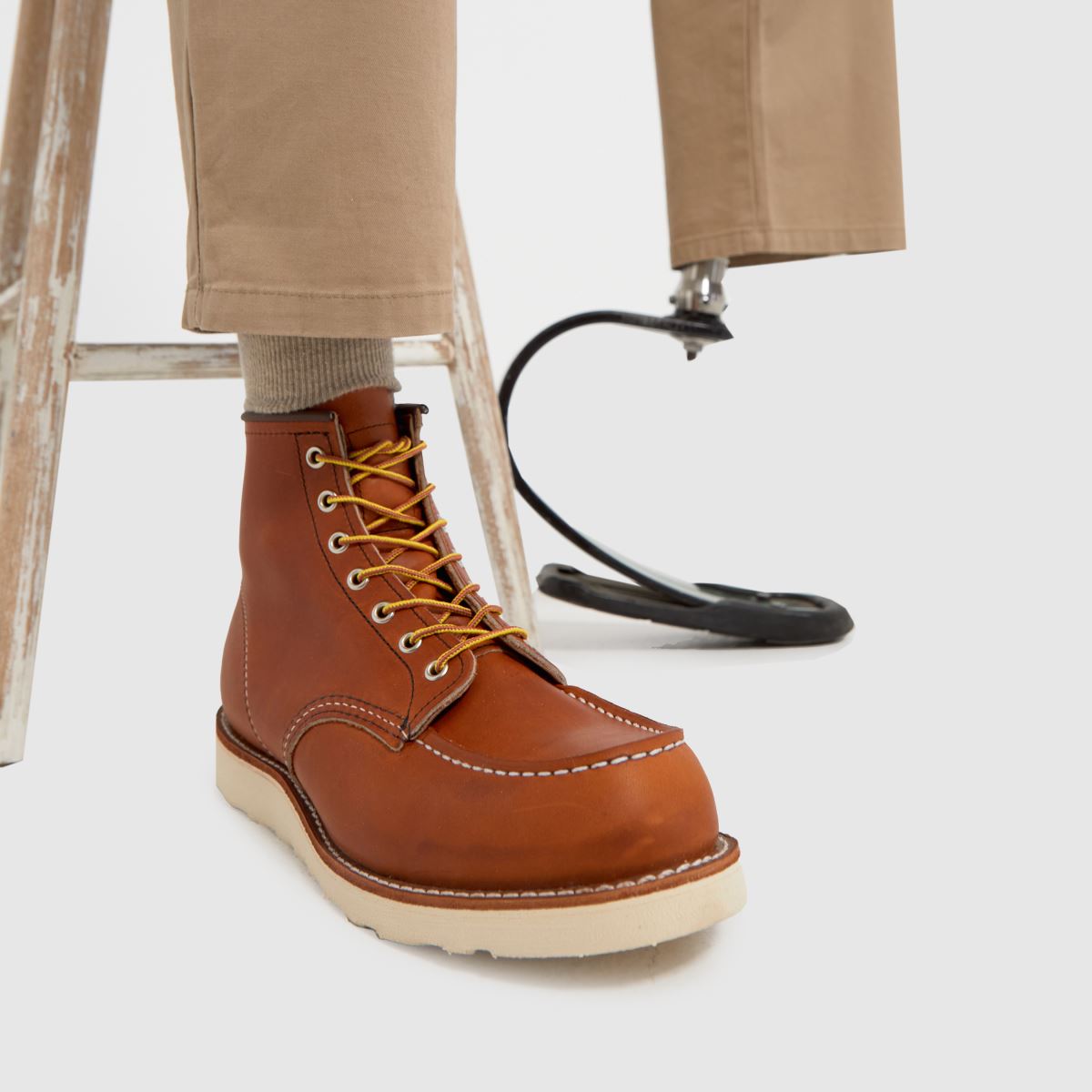 Red Wing – 6-tums klassiska mockastövlar i brunt