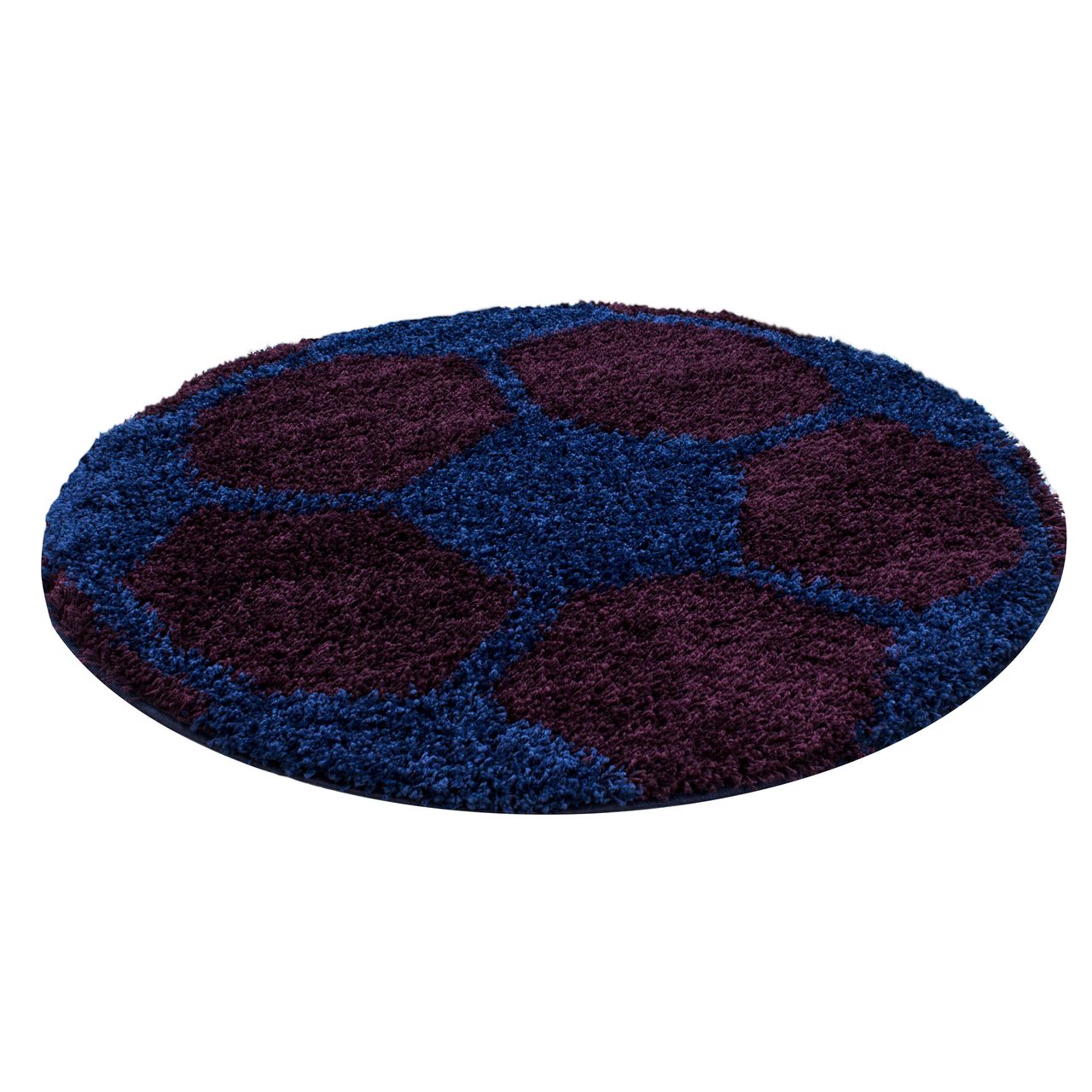 Ayyildiz Teppich, FUN 6001, NAVY, 120 x 120 cm