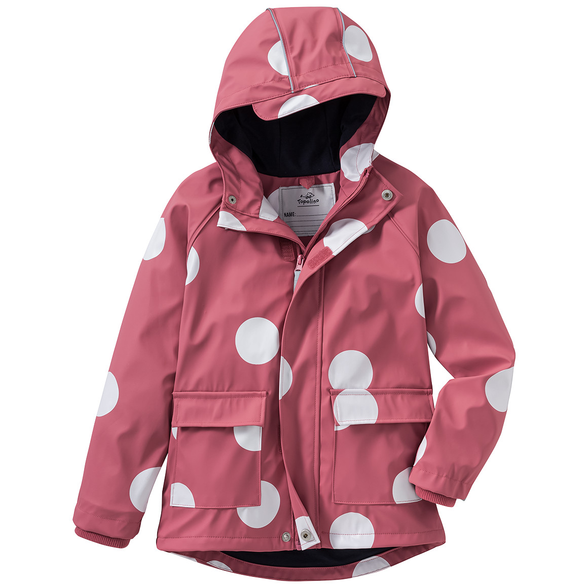 Mädchen Regenjacke mit Beschichtung