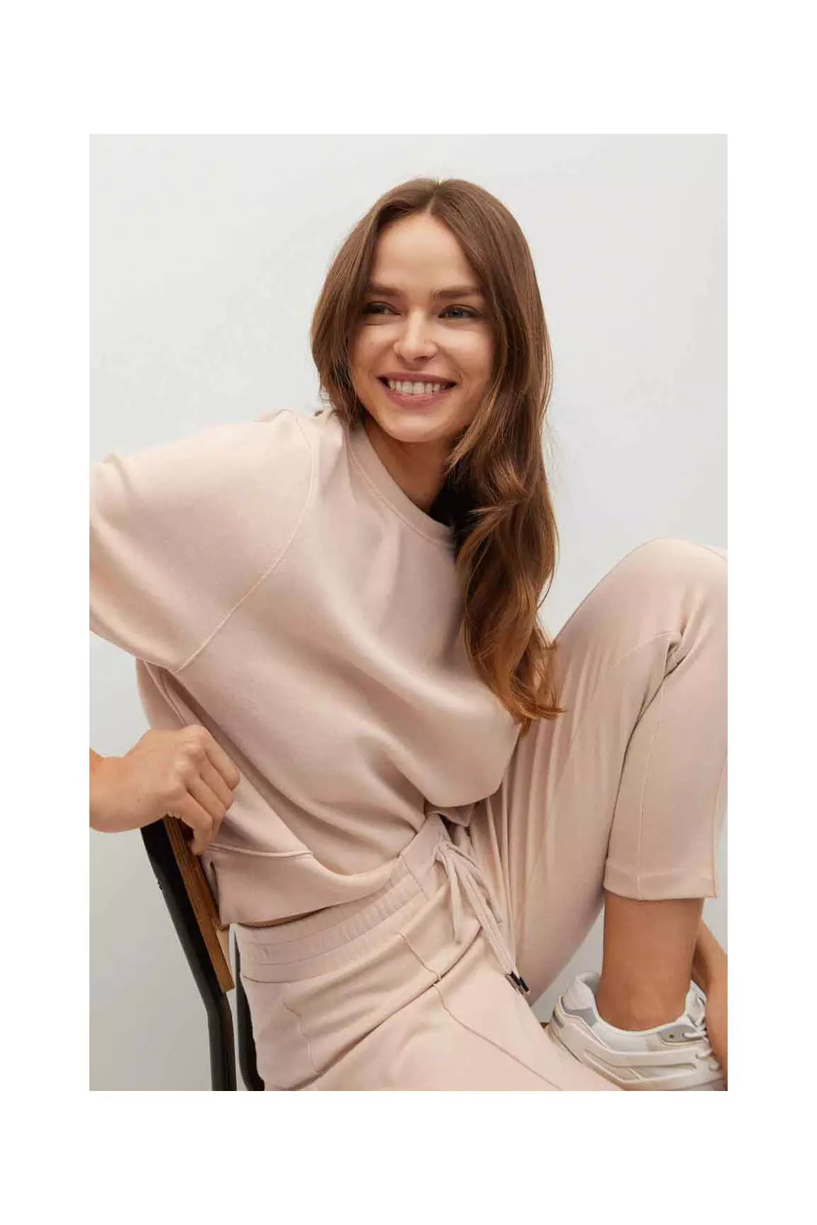 Mango Sweats Femme couleur beige