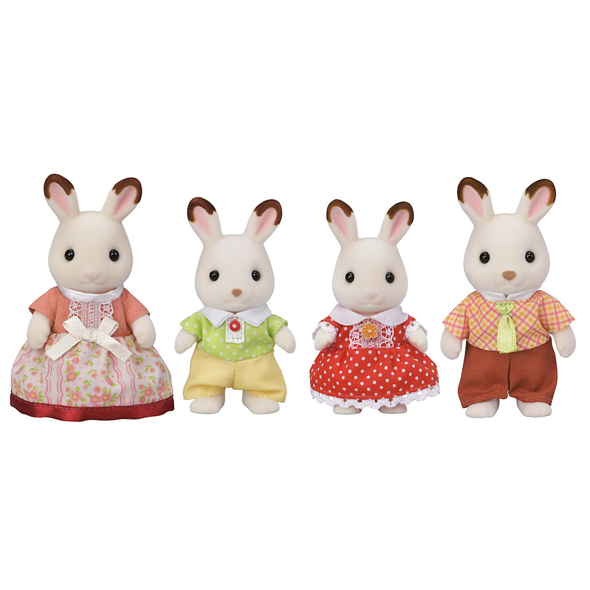 Sylvanian Families Schokoladenhasen Familie NEU