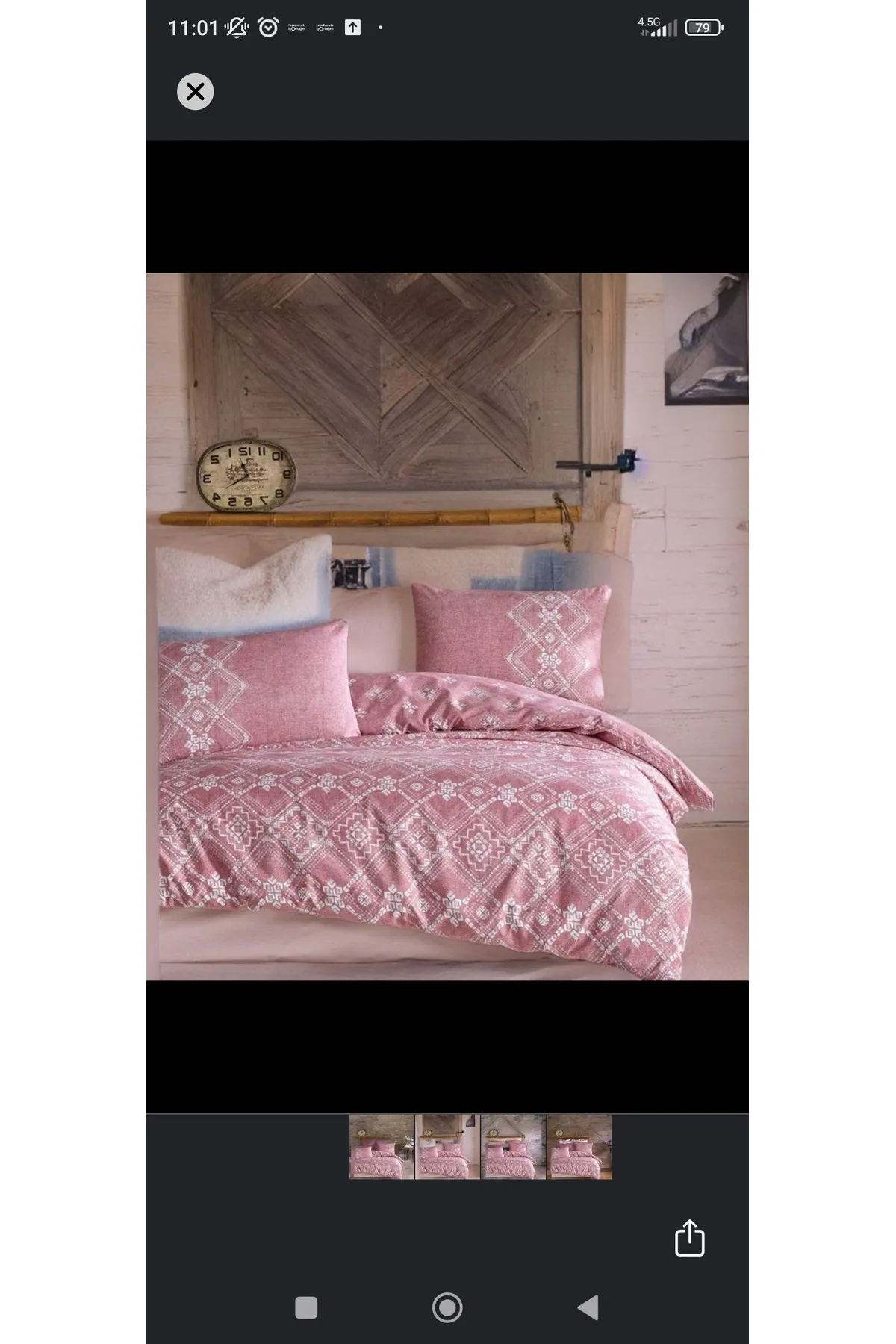 Elart  Bliss Spannbettbezug-Set für Einzelbett, 100 % natürliche Baumwolle, Ranforce, 3-teilig, Puder