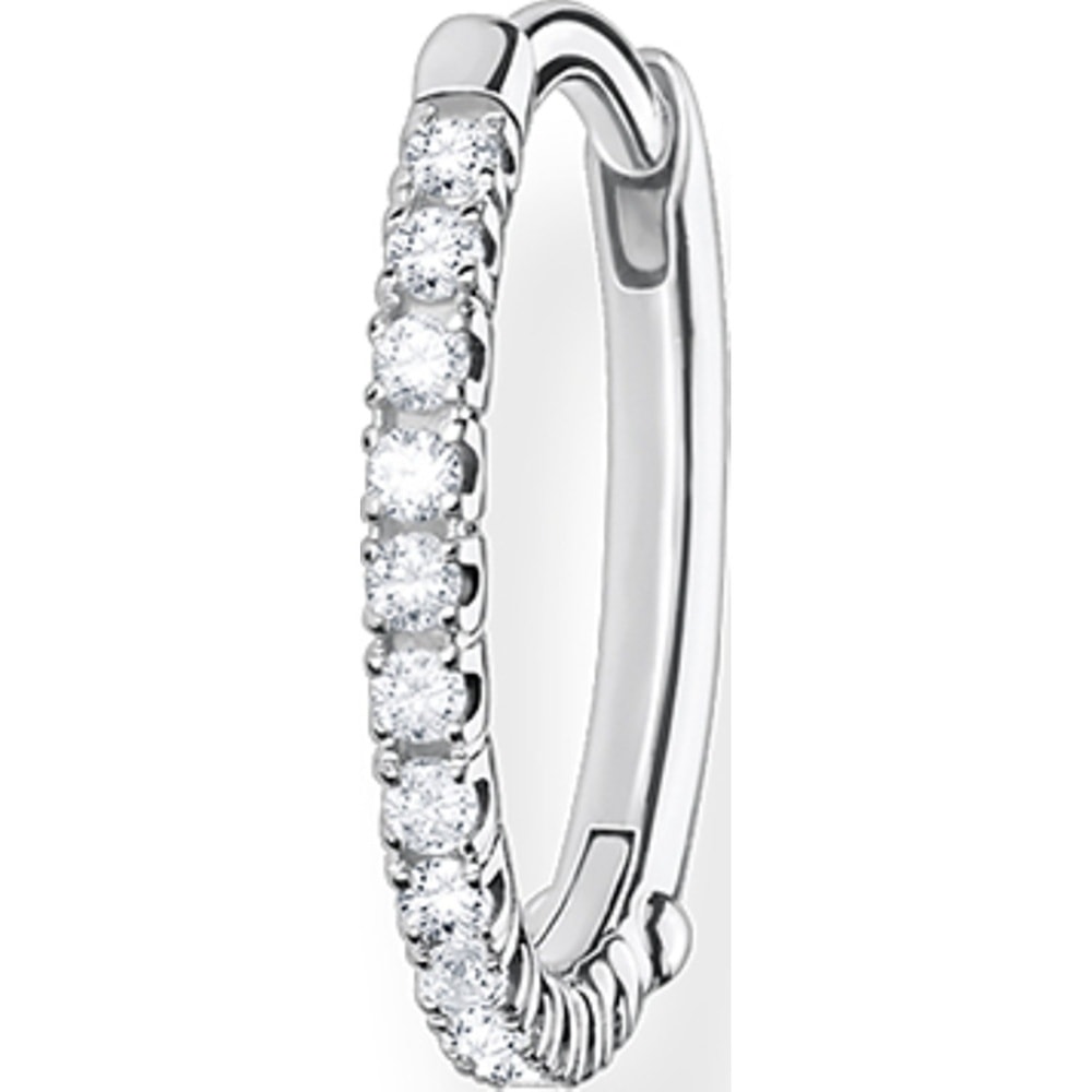 Thomas Sabo Boucle d'oreille unique 925 Argent Boucles d'oreilles