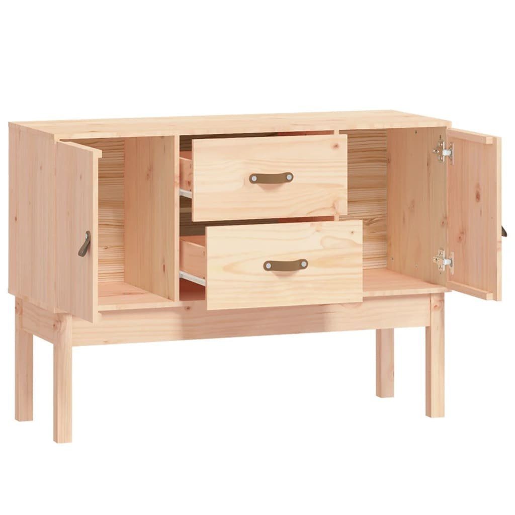 vidaXL Sideboard Sideboard 110x40x78 cm Massivholz Kiefer (1 St)