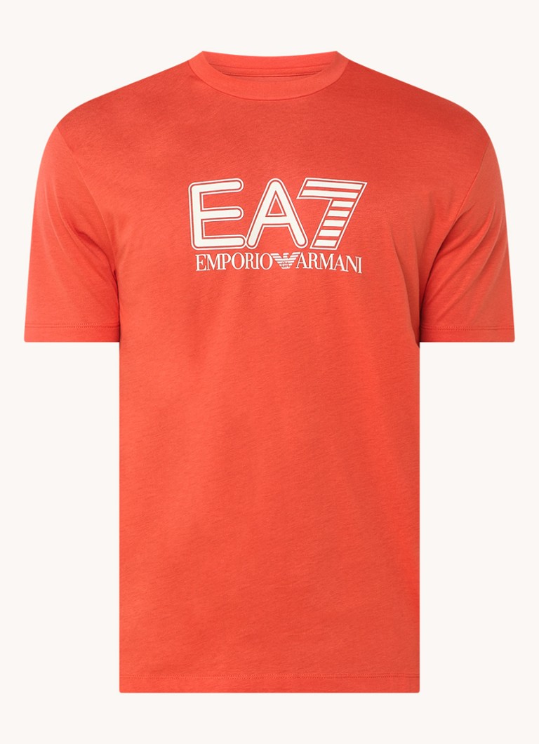 Tricou Emporio Armani cu logo imprimat